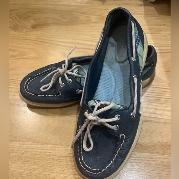 Sperry Top Sider Blue Boat Shoes 8.5M - Picture 2 of 5